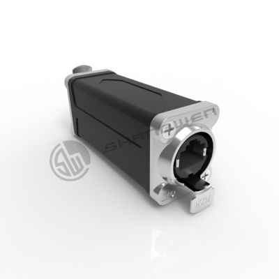 Indoor Connector Accessories Signal Adapter Coupler For Linking Internet Cables Rj45 Port