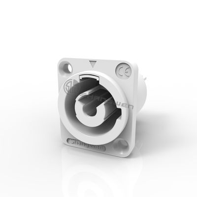250v 3pin powercon indoor female socket plug for LED