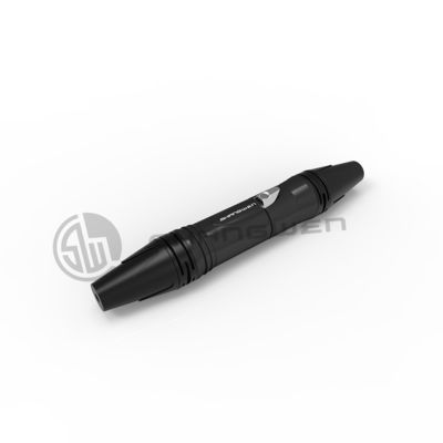 Mini 3 Pin Audio Connector Lightweight XLR Male Plug Connector