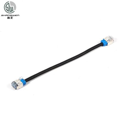 28awg Short Body FTP Patch Cord Rj45 Cat5e 4P Ethernet RJ45 Computer Network Cord, Cat5/Cat5e/Cat6 LAN Cable UTP 24AWG+100% Copper Wire