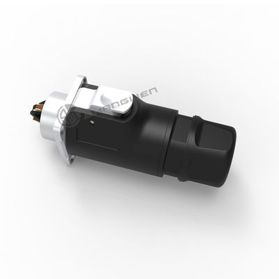 Metal IP67 Power Connector Anti Interference Waterproof 3 Pin Connector Female