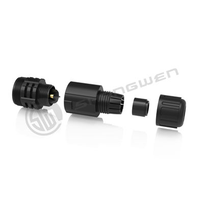 Mini IP67 Waterproof Connector Electrical 3 Pin Female Plug Connector