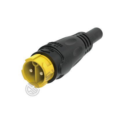Industrial 2 Pin Connector Outdoor M19 Female Connector Electrical