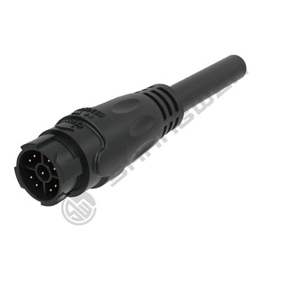 Industrial 9 Pin Waterproof Connector Male Socket IP67 Connector
