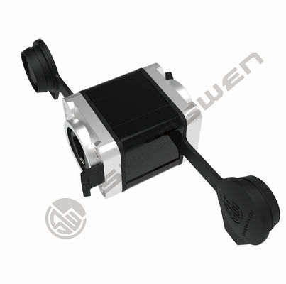 Outdoor Waterproof Ethercon RJ45 Connectors Female Adapter for Cat5e Network Power Ethernet Cable Extension Connector