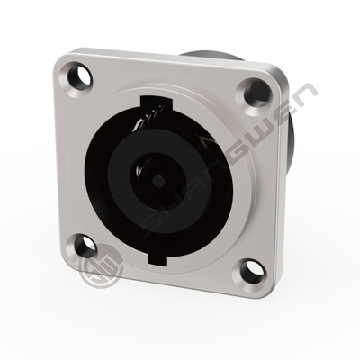 Quick Lock Rugged Durable 8 Pore 8 Pin Male Socket Chassis Industrial Electronics Accessories Loudspeaker Connector Types