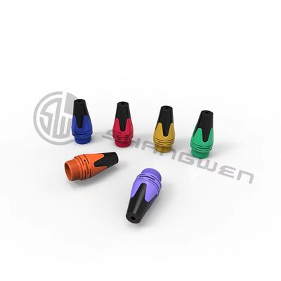 Indoor IP40 Protection 6-Pole XLR Audio Video Connectors for Professional Audio and Video