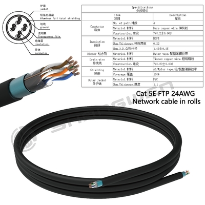 UTP Cat5e 90degree Angle RJ45 Connector Stranded Network Cable Terminal 8P8C Crystal Head Plug
