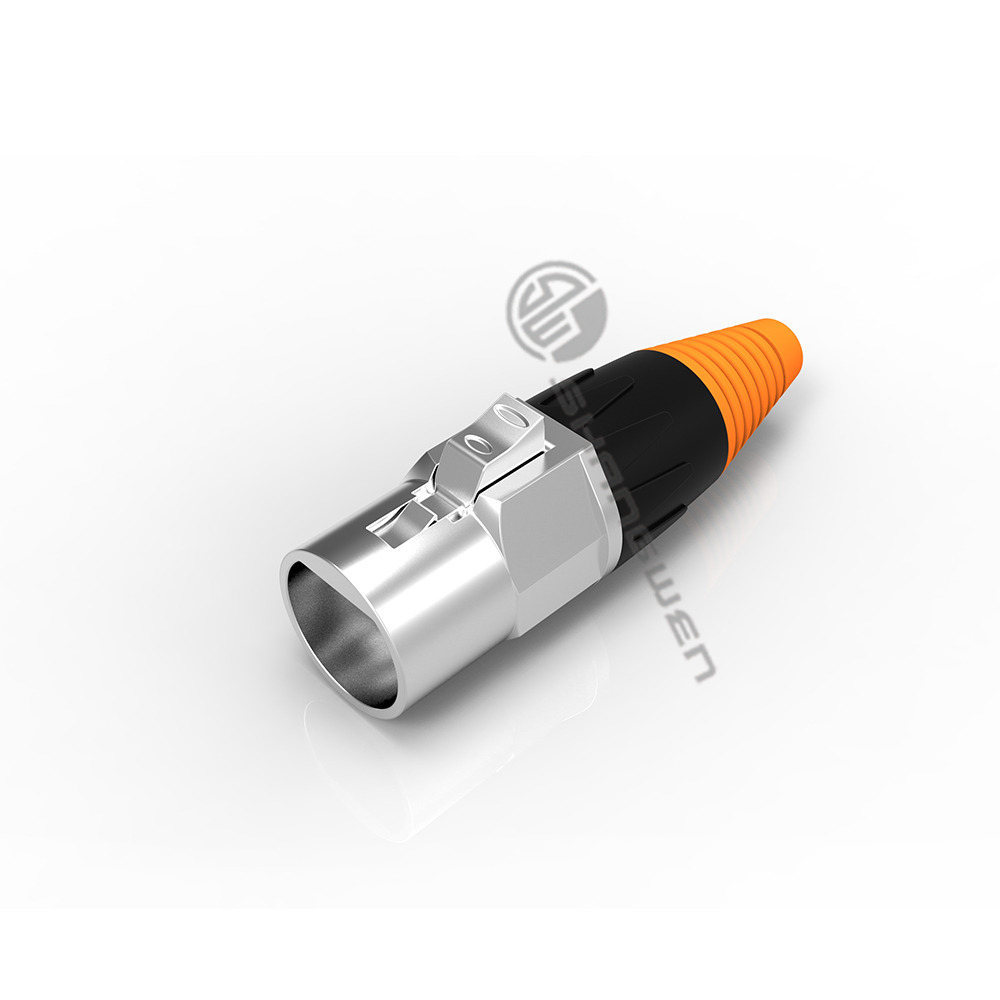 Rj45 Connection Safety Lock Waterproof Male Signal Connector for ...
