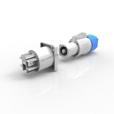 250v 3pin powercon indoor female socket plug for LED