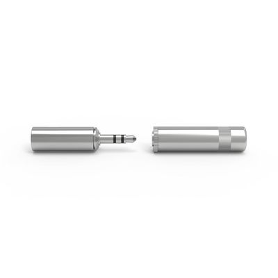 Audio Video 1/8" 3.5mm stereo jack  Plug Connector Waterproof Metal Material