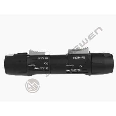 Industrial Male And Female Waterproof Power Connector Ip65 Outdoor