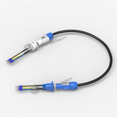 Ip44 Indoor Lockable Triple Core 250V AC Connector Female and Male Powercon Connector