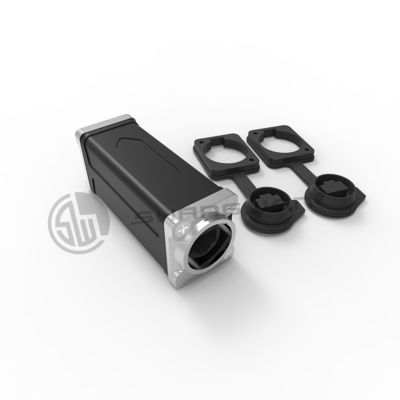 Outdoor Button Female Male Plug Signal Rj45 Adaptor Connector for Cable Extensions