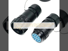 19-Core Male Female Plug Copper  19 Pin Socapex Connector for Stage Lighting Waterproof Connector