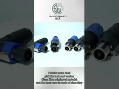 Female Quick Lock 4 Pin Loudspeaker Connector for Industrial Electronics Accessories