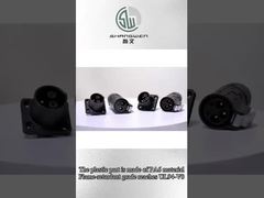 IP67 PBT Material 3pin  Male Female power Waterproof Connector